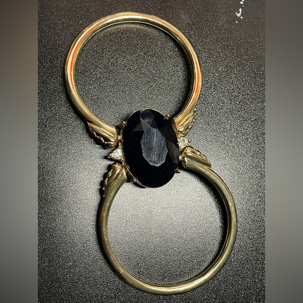 Reversible Gold Bangle - Picture 8 of 8